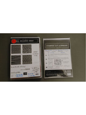 Stampin' Up! All Squared Away + Cut & Emboss Dies